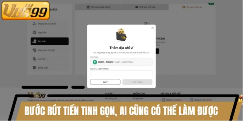 Các bước rút tiền tinh gọn, ai cũng có thể làm được