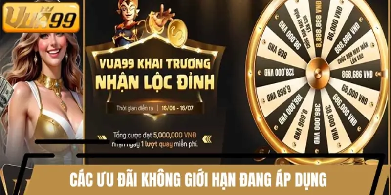 Các ưu đãi không giới hạn và chương trình đang áp dụng