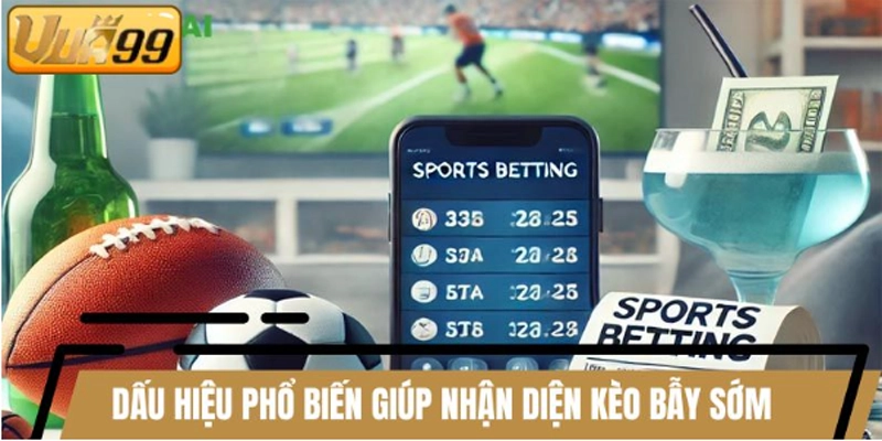 Dấu hiệu phổ biến giúp nhận diện kèo bẫy sớm Dấu hiệu phổ biến giúp nhận diện kèo bẫy sớm