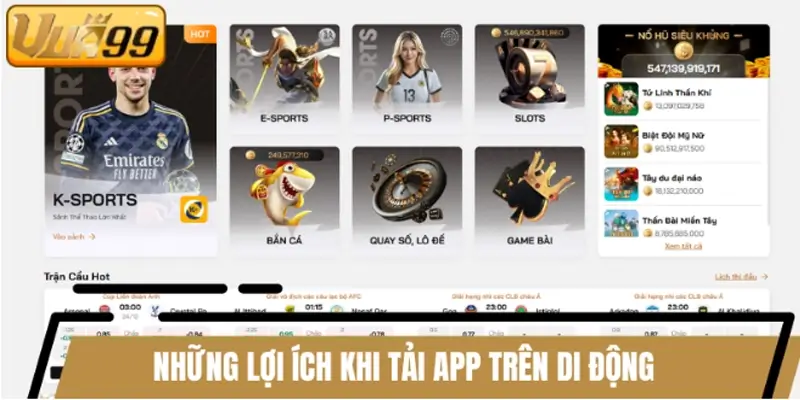 Những lợi ích khi tải app trên di động